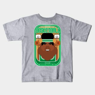 Basketball Green - Court Dunkdribbler - Hayes version Kids T-Shirt